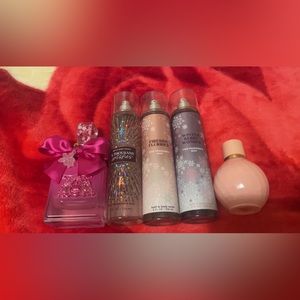 Bath and body work body mist lot bundle
